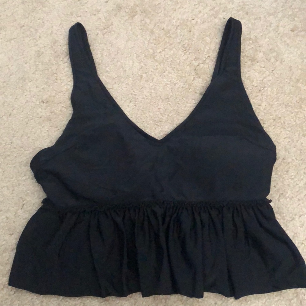 Kortni Jeane V-neck peplum top